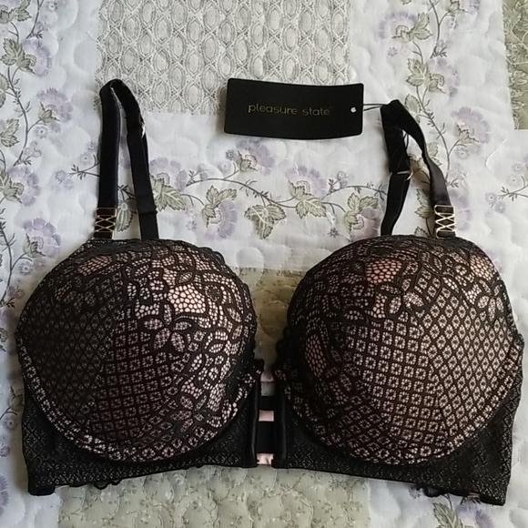 Pleasure State Daria Collection Push-up Plunge Bra - Picture 5 of 12